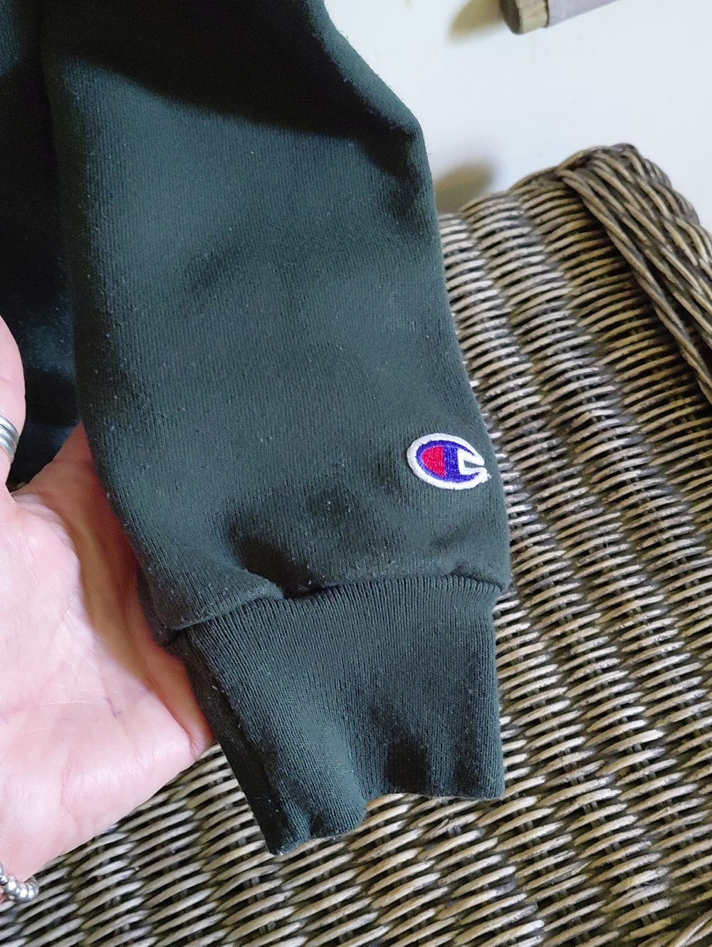 Vintage Champion 'Wisconsin' Crewneck Sweatshirt - Picture 8 of 11
